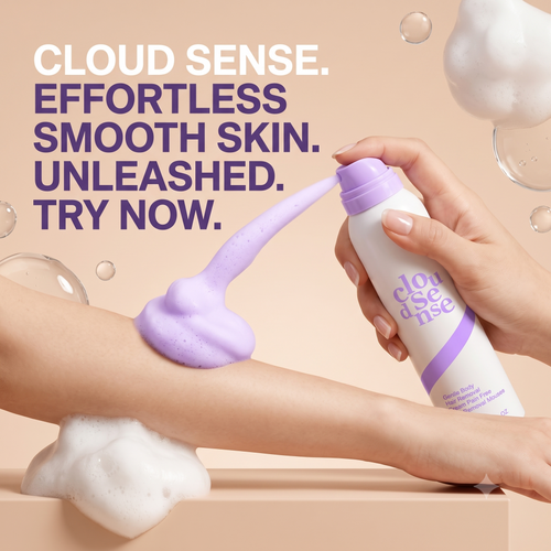 Cloud Sense Hair Removal Mousse – Ultra-Smooth Skin in Minutes