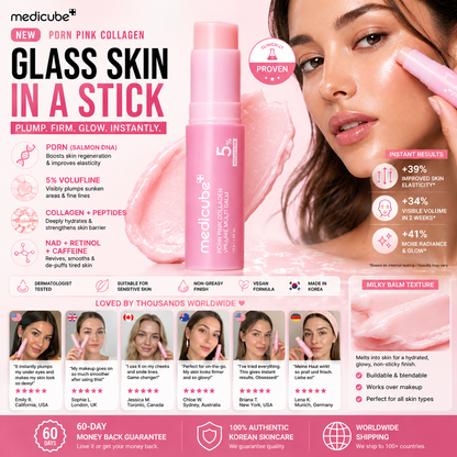 🌸 K-Beauty Premium: Medicube PDRN Pink Collagen: The Ultimate Korean Stick for Instant Glow & Firmness ⚡
