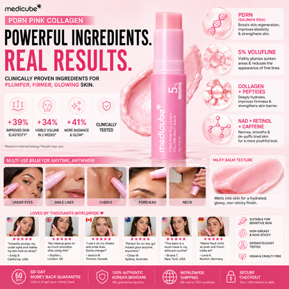 🌸 K-Beauty Premium: Medicube PDRN Pink Collagen: The Ultimate Korean Stick for Instant Glow & Firmness ⚡