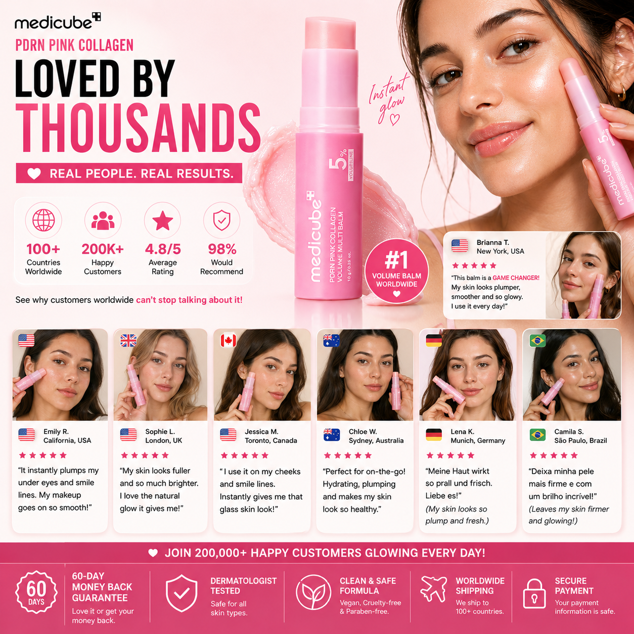 🌸 K-Beauty Premium: Medicube PDRN Pink Collagen: The Ultimate Korean Stick for Instant Glow & Firmness ⚡